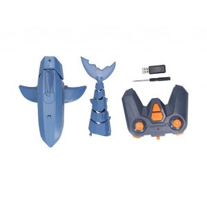 Jouet aquatique telecommande 2,4 GHz, rechargeable, etanche, pour l'ete, bleu - Neuf