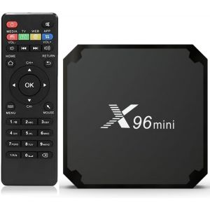 Loc-X96 Mini Tv Box,Android 11.0 Boîte Tv 2Gb/16Gb,Box Android Tv 4K Avec Amlogic S905W2 Quad-Core Chipset 64 Bits Wifi 2.4G,4K Hd,H.265 - Neuf