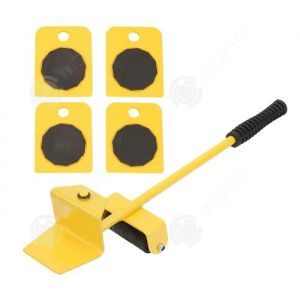 INN Leve meuble 150kg capacit&eacute; de charge grue 1 tige de levage et 4 kit de deplace meuble lourd sans effort deplace meuble a roulett - Neuf