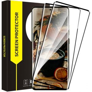 2 Pack Verre Tremp&eacute; Pour Motorola Edge 60/60 Fusion/60 Pro 5G, Duret&eacute; 9H Vitre Protection, Bords Incurv&eacute;s En 3D, Haute Sensibilit&eacute;, Haute D&eacute;finition Motorola Edge 60 Protection &Eacute;cran - Neuf