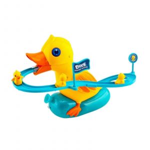 Jouet de piste de course &eacute;lectrique, canard grimpant aux escaliers, jouet pour b&eacute;b&eacute;s, enfants et tout-petits - Neuf
