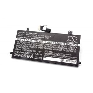 vhbw Li-Polymère batterie 5200mAh (7.6V) noir pour ordinateur portable laptop notebook Dell Latitude 12 5285 - Neuf