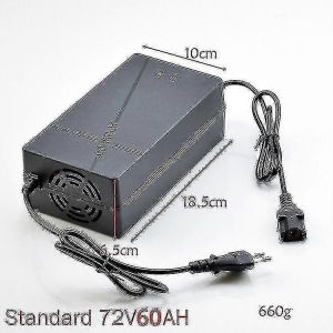 Chargeur intelligent de batterie au plomb 48 V, 60 V, 72 V, 96 V, 50 Ah, 60 Ah, pour tricycles electriques, velos, scooters, VTT, Go Kart - Neuf