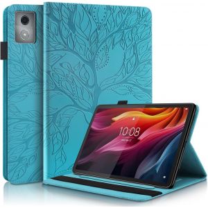 NAERYUT-Coque Pour Lenovo Tab K11 Plus/M11 Plus 11.45" 2024 Housse De Protection Avec Porte-Pencil Et Support-Étui À Rabat Pour Tab M11 Plus 11.45" Bleu - Neuf