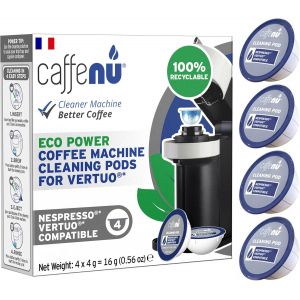 JGD-| Capsules de nettoyage compatibles Nespresso Vertuo | Pour un caf&eacute; savoureux | &Agrave; utiliser avec le kit d&eacute;tartrant Nespresso Vertuoline | Compl&eacute;tez votre kit de Barista - Neuf