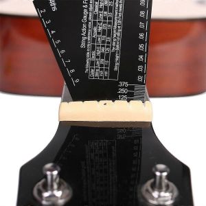 Fret Leveling Tool Guitar Neck Fingerboard Mesure R&egrave;gle Acier inoxydable Fret Rocker Guitare Luthi - Neuf