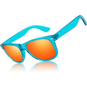 Lunettes De Soleil Polarisées Pour Homme Femme Classique Lunettes De Conduite Anti-Uv Lunettes De Soleil Design Rétro Des Années 80 - Neuf