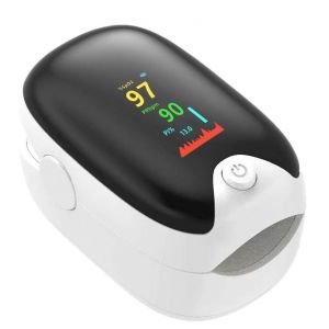 Moniteur D'oxygène Dans Le Sang Blanc, Moniteur D'oxygène Du Bout Des Doigts Avec Écran Tft, Moniteur De Fréquence Cardiaque Pour Mesurer - Neuf