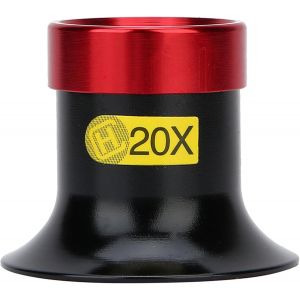 Kal-Loupe D'horloger, 20x Loupe Oculaire En Alliage D'aluminium Loupe Montre Réparation Maintenance Outil De Réparation De Loupe D'oeil De Bijoutier Pour Horlogers - Neuf
