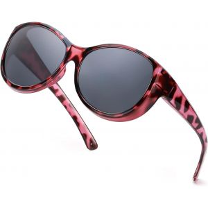 Pour Homme Femme, Sur Lunette De Soleil Enveloppantes Clip Solaire Pour Lunettes Protection Uv400 - Neuf