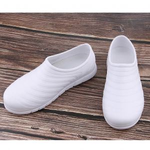 Unisexe Non Slip Chef Clog Huile Résistant À L'eau Travail Chaussure Légère Noir 37 - Neuf