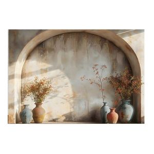 Plante Arche Studio Atmosphère Intérieure Photographie Fond Tissu,G - Neuf