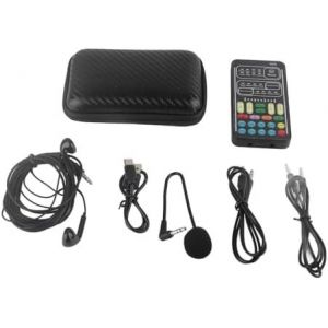 I9 Pocket Voice Changer,Ensemble D'équipement D'enregistrement Multifonction Pour Mini Carte Son Portable,Ou Ordinateurs,Téléphones,Tablettes Et Ancre De Jeu(Version Anglaise) - Neuf