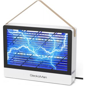 LED Lampe Anti Moustique Mouche Interieur Tue Mouche Electrique Moustique Moucherons Insectes Tube Hybride Économe Attraction Max ¿ 10 Ans Durée,Haute Tension Instantanée (Lampe) - Neuf