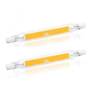 5w R7s 78mm J78 Cob Filament Led Ampoule 500 Lumens 360 Degrés 30w 48w 50w Ampoule Halogène Équivalente Maison Parfaite - Neuf