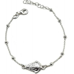 Kalsw-Bracelet Vierge Du Rocio En Argent Sterling,58 (18,5),Pierre,Diverses - Neuf