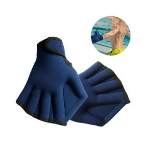 Gants de natation palmés pour l'entraînement aquatique et la résistance à l'eau - Neuf