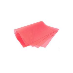 Lot de 4 tapis de protection pour &eacute;tag&egrave;res et tiroirs en EVA, lavables, pour r&eacute;frig&eacute;rateur, 45 x 29 cm, rose - Neuf