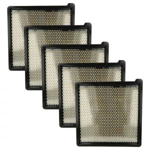 vhbw 5x filtre pliss&eacute; plat compatible avec K&auml;rcher KM 75/40 W P Jubilee autolaveuse, balayeuse - Filtre &agrave; air de rechange - Neuf