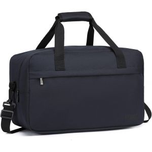 Sac de Voyage 35x20x20cm Pliable Sac Cabine à Main Léger pour Ryanair avec Bandoulière 14 litres,Bleu foncé - Neuf
