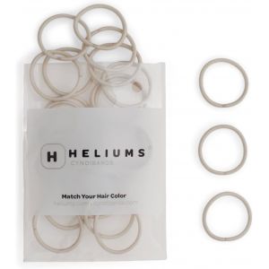 Petits &Eacute;lastiques Cheveux - Noir - 2,5 Cm, 2 Mm Pour Cheveux Fins Et Enfants -Convient Pour Queue De Cheval Avec Des Coloris Neutres - Lot De 48 - Neuf