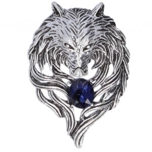 Broche R&eacute;tro T&ecirc;te De Lion Pour Homme,Costume,Manteau,Motif Animal,&Eacute;pingle &Agrave; Revers,Accessoires De F&ecirc;te,Corsage,Argent - Neuf