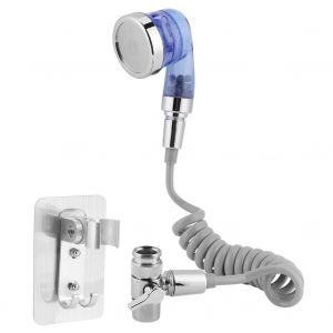 HJLIAN Douchette a main pressurisee pour la maison, kit de robinet de douchette a main, accessoires de lavage des cheveux - Neuf