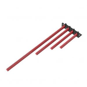 4pcs Règle De Dessin De Ligne De Travail Du Bois Règle De Traçage Parallèle / Verticale - Neuf