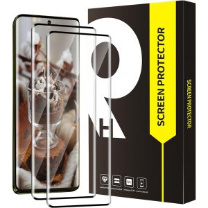 2 Pack Verre Tremp&eacute; Pour Motorola Edge 60/60 Fusion/60 Pro 5G, Tactile Sensible Protection &Eacute;cran, Duret&eacute; 9H Anti-Taches, Couverture 3D, Hd Sans Bulle Motorola Edge 60 Vitre Protection - Neuf