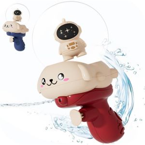 Pistolet À Eau Pour Enfants, Petit Pistolet À Eau,Piscine D'été, Pistolet À Eau Pour Jouets De Plage En Plein Air, Pour Les Garçons Et Les Filles De 3 À 6 Ans (Rouge (Astronaute)) - Neuf