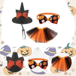 Ensemble de 3 pièces doie pour Halloween, costume avec n?ud papillon, - Neuf
