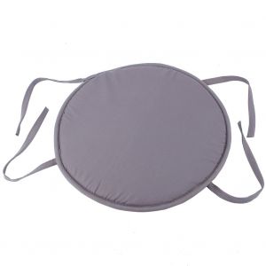 Hjlian Coussin De Siege Amovible En Polyester Pour Chaise De Cuisine, Restaurant (Gris Clair) - Neuf