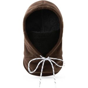 Jfkjg-Cagoule Femme Masque De Ski Epais Protection Contre Froid,Cagoules Homme Coupe-Vent Respirante,Cagoule Moto Chaud,Balaclava Femme Masque De Protection D'hiver Pour Camping,Vélo,Ski,Running - Neuf