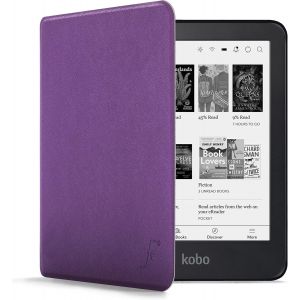 KALANKA-Forefront Cases Étui pour Kobo Aura Edition 2 (Modèle: N236-2016) - Mince et Léger, Fonction Automatique Veille/Réveil Intelligente Étui, Coque de Protection pour Kobo Aura Edition 2 - Violet - Neuf