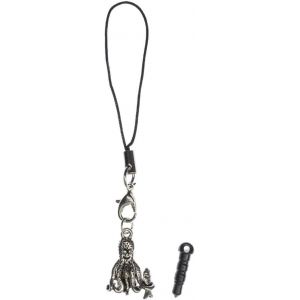 Kal-Poulpe Mer Poulpe Pendentif Pendentif Pour Téléphone Mobile Argent Calmars Pendentif Bijoux Faits À La Main I Porte-Clé Porte-Clés - Neuf
