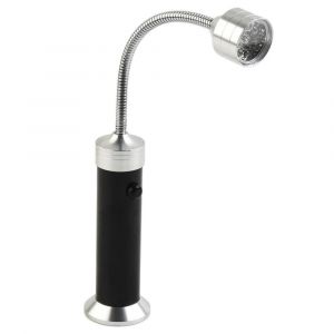 Lampe Led Barbecue Avec Base Aimant&eacute;e T&ecirc;te Inclinable 360 Degr&eacute;s Col Flexible 9 Leds Blanches Pour Grill Camping Ext&eacute;rieur - Neuf