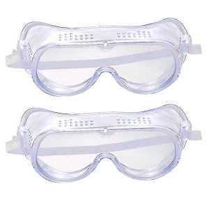 Lot De 2 Lunettes De Protection Transparentes Antibu&eacute;e Pour Activit&eacute;s De Plein Air &iquest; Protection Oculaire L&eacute;g&egrave;re Pour Le Cyclisme, La Course &Agrave; Pied Et Le Travail - Neuf