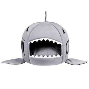 Niche Confortable Pour Chiens Et Chats, Motif Dessin Anim&eacute; &iquest; Coussins Amovibles Et Lavables, Base Imperm&eacute;able Et Antid&eacute;rapante, Design En Peluche Douce - Neuf