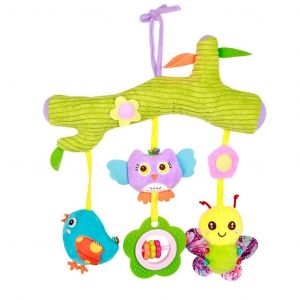 Jouet Suspendu Pour Berceau, Poussette, Dessin Anim&eacute;, Interactif Parent-Enfant, &Eacute;ducatif, Color&eacute; Et Apaisant-Petit Oiseau - Neuf