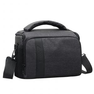 En Nylon imperm&eacute;able d'&Eacute;paule de Sac d'Appareil photo Pour DSLR Cam&eacute;ras Vid&eacute;o Noir - Neuf