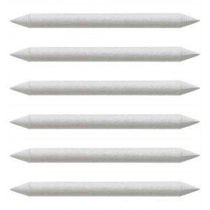 Faber-Castell Lot De 6 Estompes 9125 Pour Frotter Ou Corriger Les Traits De Crayons Pastel Et Les Craies - Neuf