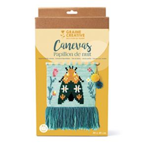 Kit Canevas Papillon De Nuit - Neuf