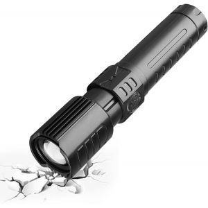 Puissante Lumi&egrave;re Multifonction : Lampe De Poche Led, Haute Luminosit&eacute;, Lampe Torche Led Brillante Avec Zoom, Parfaite Pour Toutes Les Situations, Lampe De Poche Haute Puissance Pour Le Camping, La - Neuf