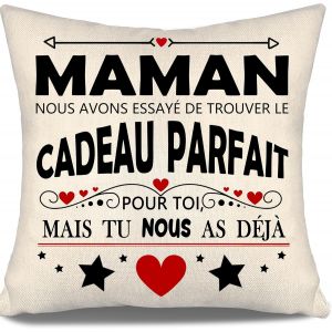 ERSHI-Maman Nous Avons essayé de trouver Le Cadeau Parfait pour toi mais tu Nous as déjà Housses de Coussin Amusantes pour Maman C[1683] - Neuf