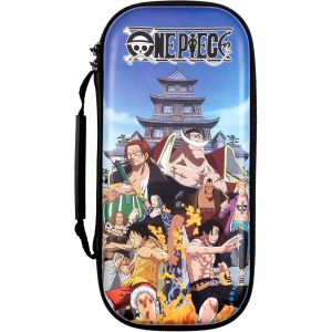 Shiba-One Piece Housse De Protection Et Transport Pour Consoles Nintendo Switch, Switch Lite Et Switch Oled - Rangement 8 Jeux - M[6 - Neuf