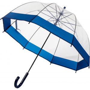 Ershi-Parapluie Transparent À Bulles Avec Poignée Facile À Saisir, Dôme En Plastique Robuste, 8 Baleines, Ouverture Automatique[2422] - Neuf
