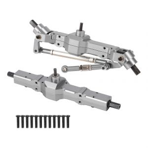 Essieu de pont avant et arrière en métal pour C14 C24 C34 C44 B14 B24 1/16 RC Truck Car Upgrade Parts Accessory - Neuf