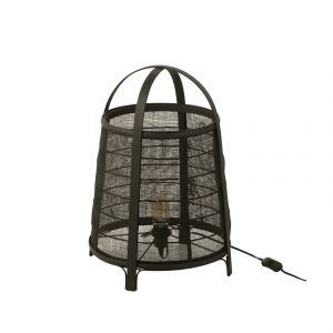 Lampe Sur Pied En Lin Style Japonais - Neuf