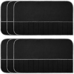Sacs De Rangement En Argent Tissu De Rangement En Argent Organisateur De Couverts Anti-Ternissement Sacs De Protection En Argent 6 Pièces - Neuf