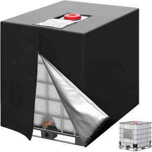 NouvelHorizonstore-Bache pour Cuve 1000L IBC 120 x 100 x 116 cm B&acirc;che Recuperateur d Eau de Pluie Protection anti-UV Couvercle de Protection Cuve - Neuf